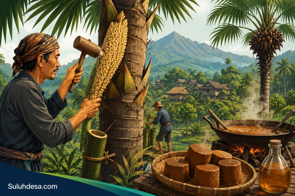 Ketika Pohon Aren Mengajarkan Kesabaran dari Lereng Gede Pangrango